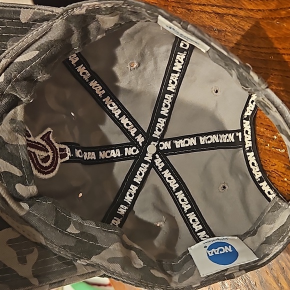 NCAA ASU Arizona State Sun Devils Embroidered Camo Hat - velcro adjustable - Picture 9 of 10